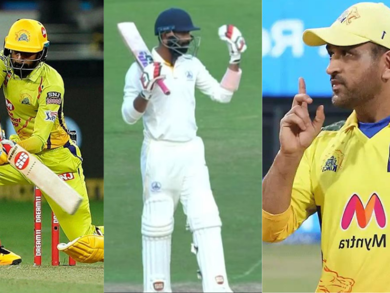 ms-dhoni-and-csk-player-n-jagadeesan-hit-double-century-against-railways-in-ranji-trophy-2024