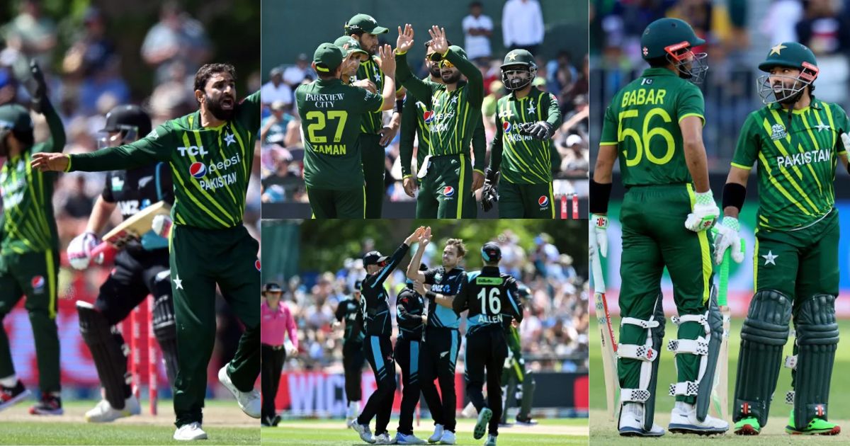 NZ vs PAK: चाचा की फिरकी ने कीवियों को कर दिया बर्बाद, 100 रन बनाने को तरसा न्यूज़ीलैंड, पाकिस्तान ने 5वें T20 में जैसे-तैसे बचाई लाज