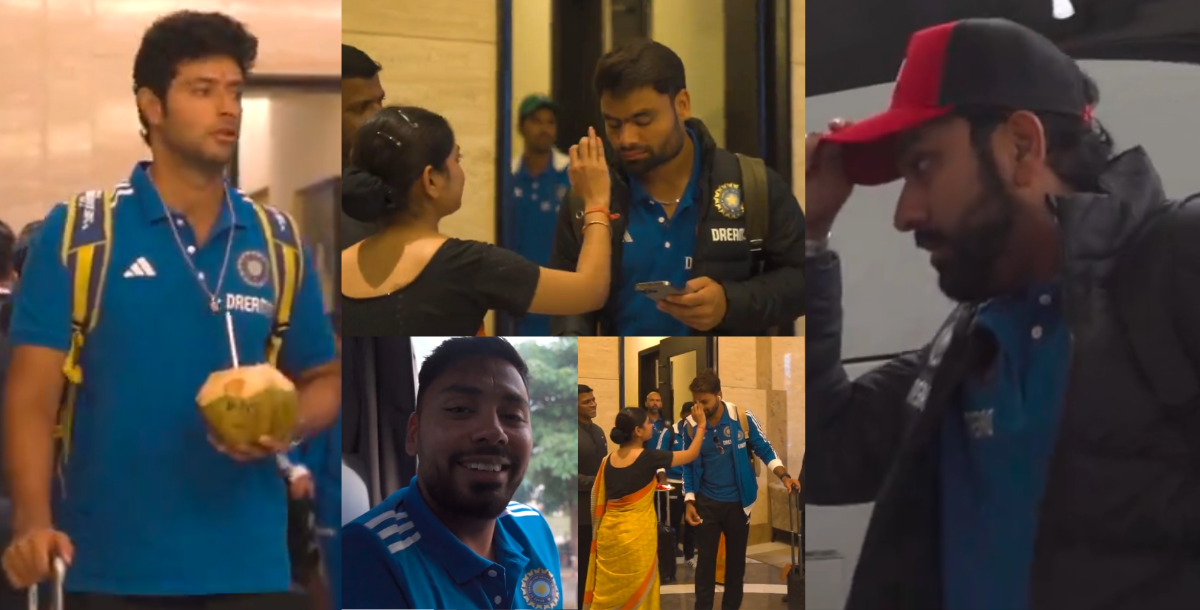 video great welcome for team india in indore ahead ind vs afg 2nd t20 match