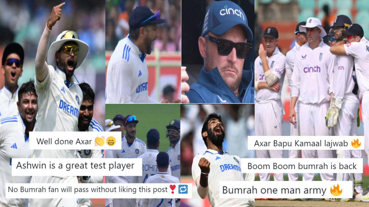 India won the match by 106 runs in the 2nd test of ind vs eng then fans made fun of England