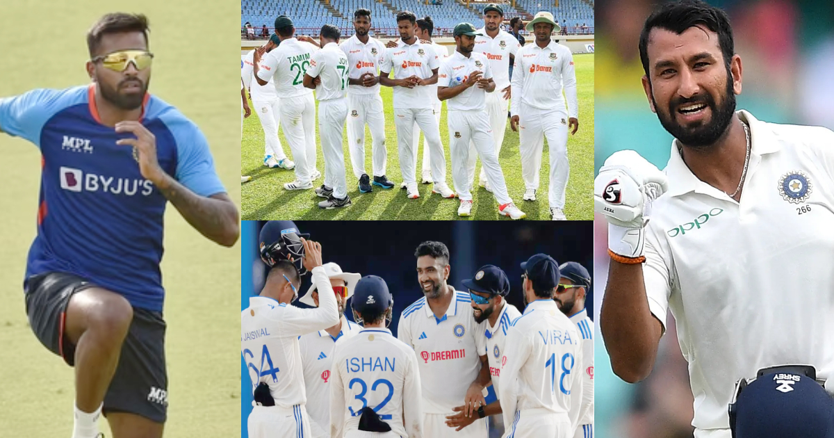 अश्विन कप्तान, पुजारा उपकप्तान, चहल-हार्दिक को मौका, बांग्लादेश के खिलाफ टेस्ट सीरीज के लिए हुआ 15 सदस्यीय Team India का ऐलान