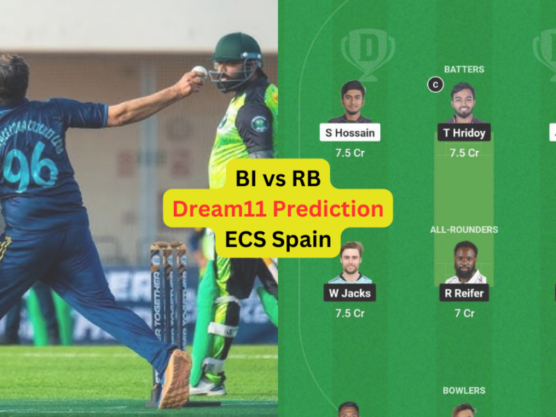 BI vs RB Dream11 Prediction in Hindi, Fantasy Cricket Tips, प्लेइंग इलेवन, पिच रिपोर्ट, Dream11 Team, इंजरी अपडेट – ECS Spain, 2024
