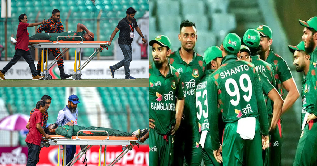 BAN vs SL:  बांग्लादेश-श्रीलंका के बीच खेला गया 'खूनी वनडे', 1 मैच में 4 खिलाड़ी हुए चोटिल, एक तो चला गया अस्पताल