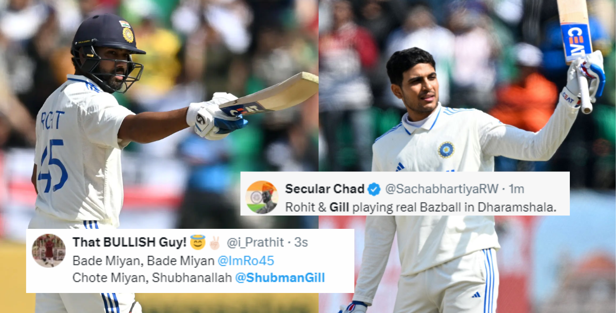 Rohit Sharma and Shubman Gill won the hearts of fans by scoring centuries in ind vs eng 5th test