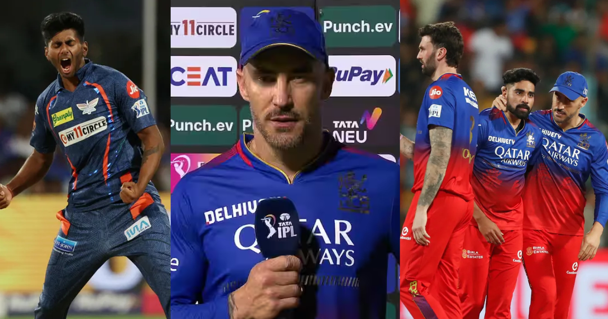 "वो तो बस आया और...", मयंक यादव से डर गई थी RCB! Faf Du Plessis ने हार के बाद कह डाली बड़ी बात