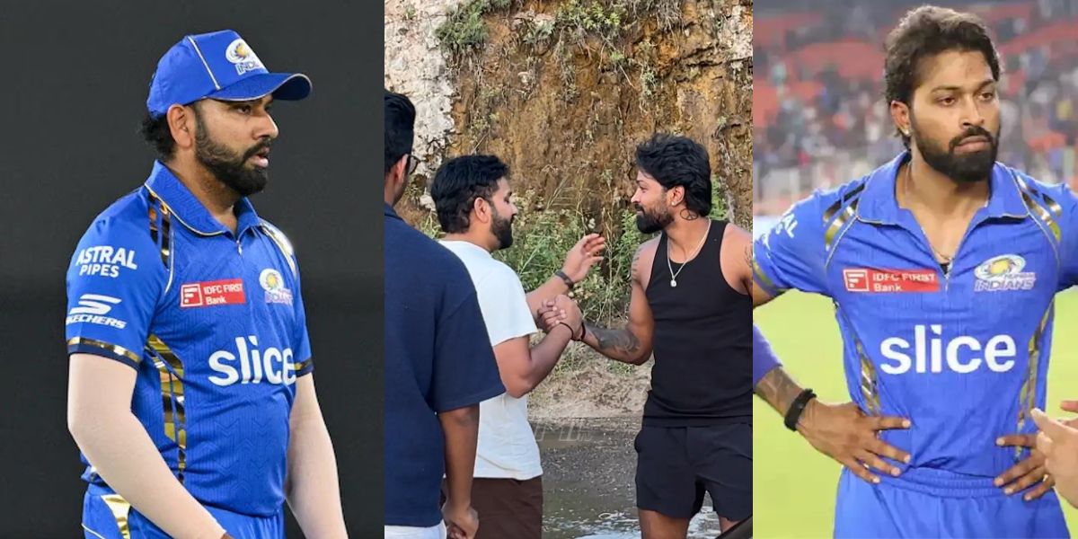 Has there been a reconciliation between Hardik Pandya and Rohit Sharma