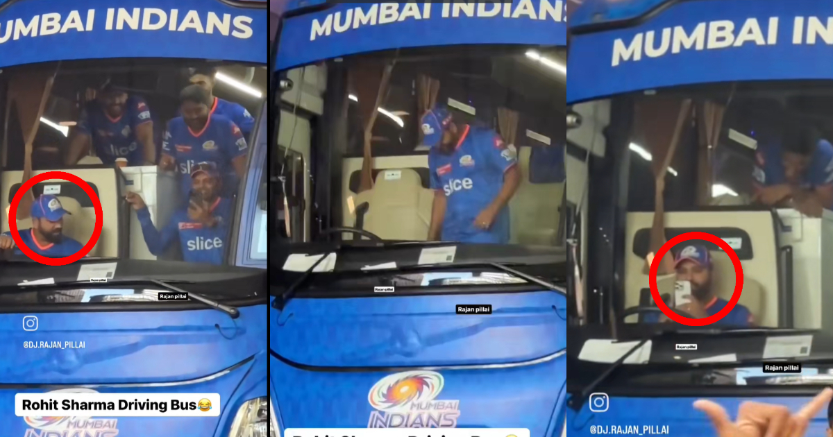 मुंबई इंडियंस में शुरू हुए रोहित शर्मा के बुरे दिन!, चलानी पड़ रही है खिलाड़ियों की बस, VIDEO हुआ लीक