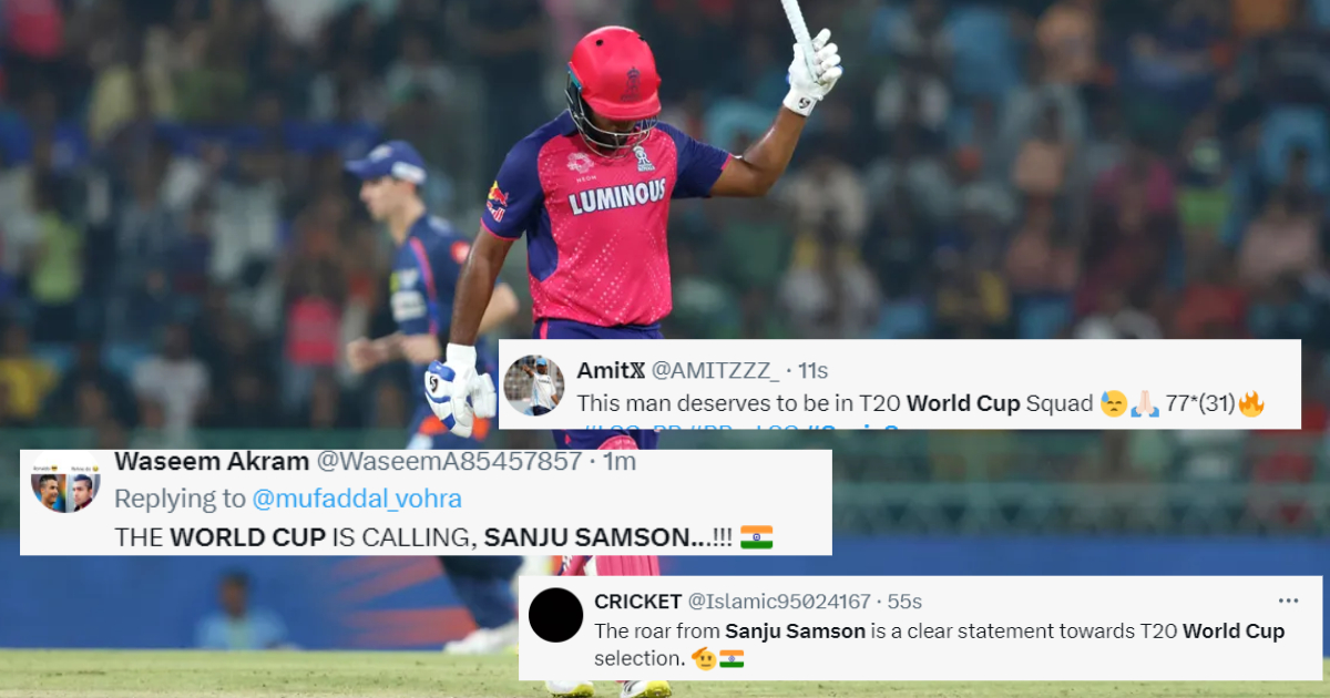 Sanju Samson ने 33 गेंदों में 71 रन जड़कर अपने दम पर राजस्थान को जिताया मैच, तो फैंस ने उठाई खास मांग