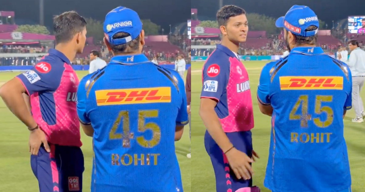 "मुझे और कुछ नहीं चाहिए बस", मैच के बाद रोहित शर्मा से अकेले में यह क्या कहते नजर आए Yashasvi jaiswal, वायरल हुआ VIDEO