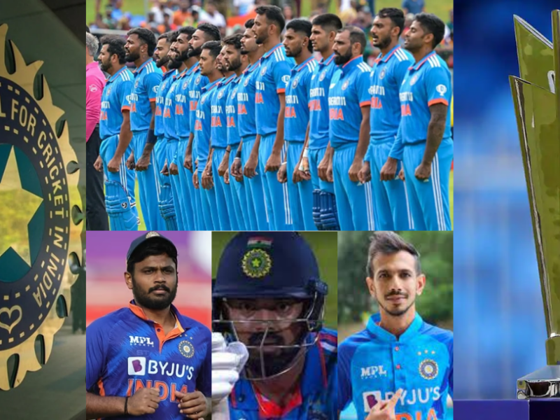bcci announced 15-members india squad for t20 world cup 2024 KL Rahul Rinku Singh is out