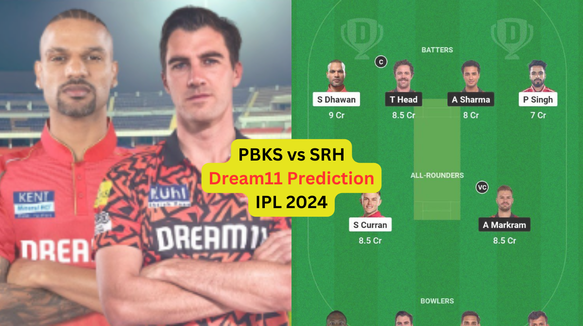 PBKS vs SRH Dream11 Prediction in Hindi, 23rd Match, प्लेइंग इलेवन, पिच रिपोर्ट, Dream11 Team, इंजरी अपडेट – IPL 2024