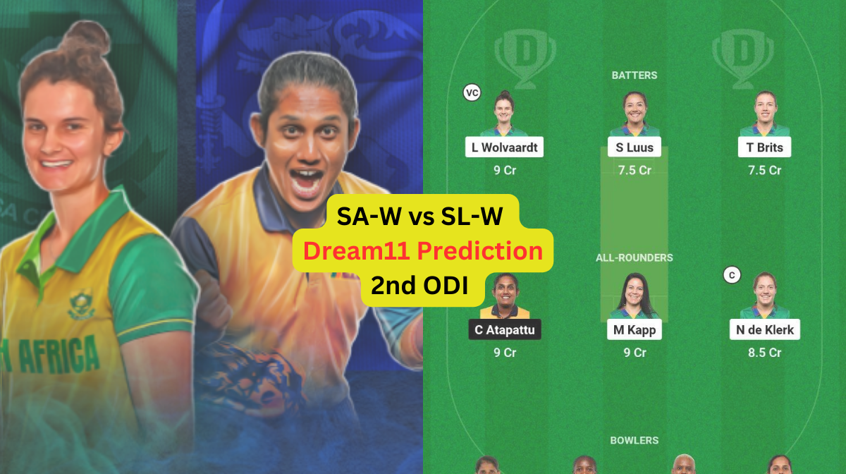 SA-W vs SL-W Dream11 Prediction in Hindi, 2nd ODI, प्लेइंग इलेवन, पिच रिपोर्ट, Dream11 Team, इंजरी अपडेट – ODI Series, 2024