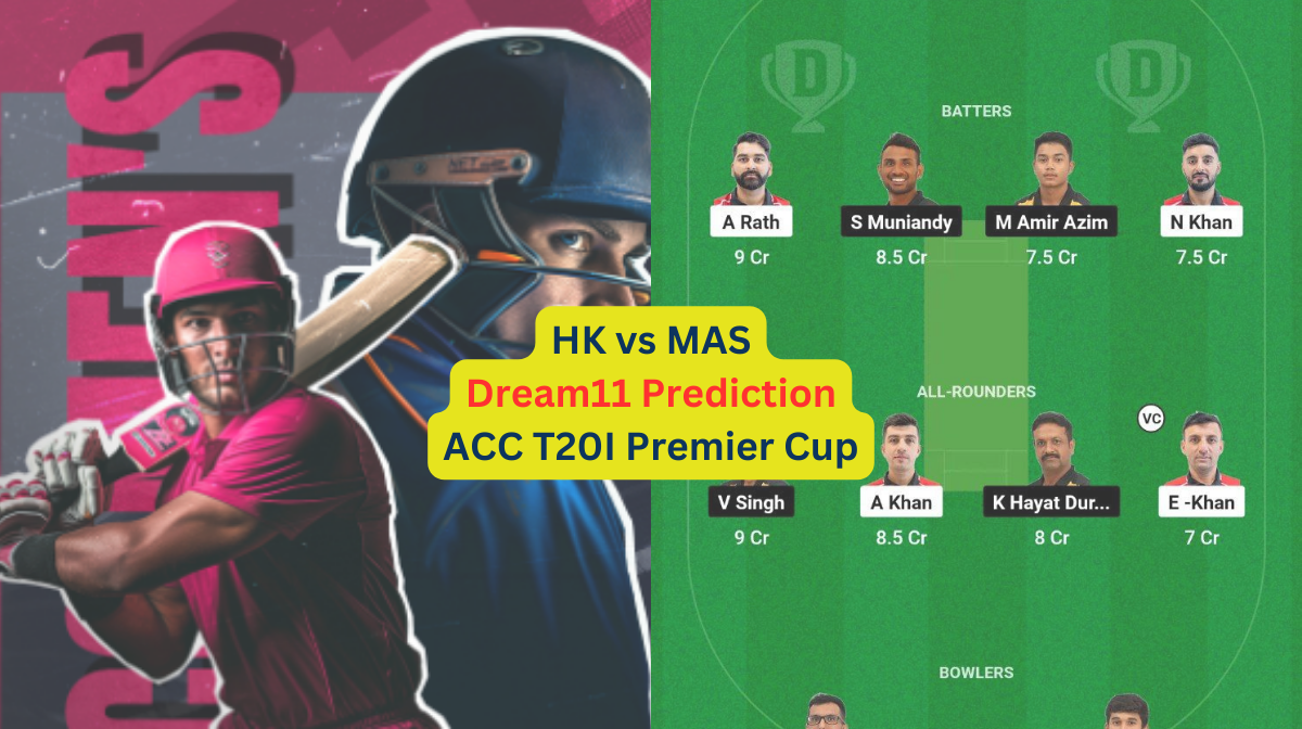 HK vs MAS Dream11 Prediction in Hindi, Match 17, प्लेइंग इलेवन, पिच रिपोर्ट, Dream11 Team, इंजरी अपडेट – ACC Men's T20I Premier Cup, 2024