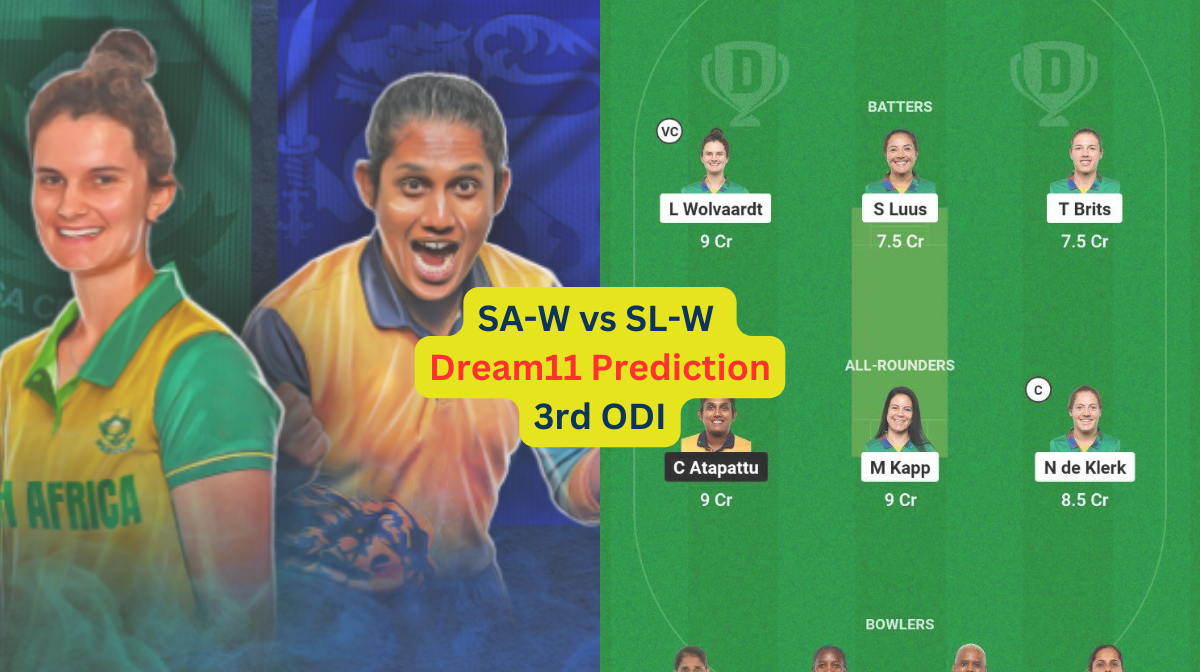 SA-W vs SL-W Dream11 Prediction in Hindi, 3rd ODI, प्लेइंग इलेवन, पिच रिपोर्ट, Dream11 Team, इंजरी अपडेट – ODI Series, 2024