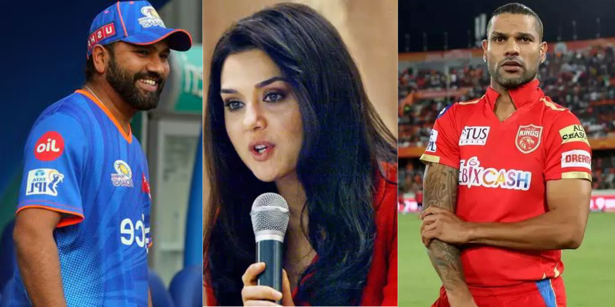 preity zinta gave a big reaction on making rohit sharma the captain of punjab kings in ipl