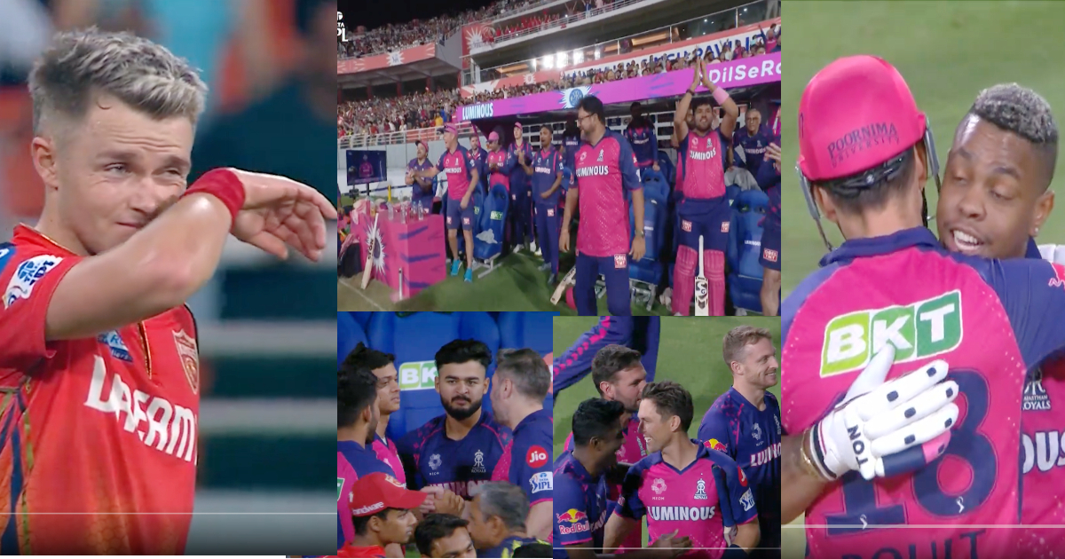 rajasthan royals celebrated victory by defeating punjab in pbks vs rr match in ipl 2024 match 27 video went viral