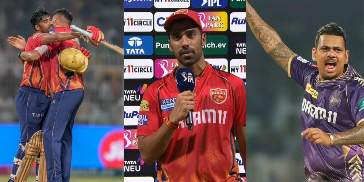 shashank singh told about the plan against sunil narine in kkr vs pbks match