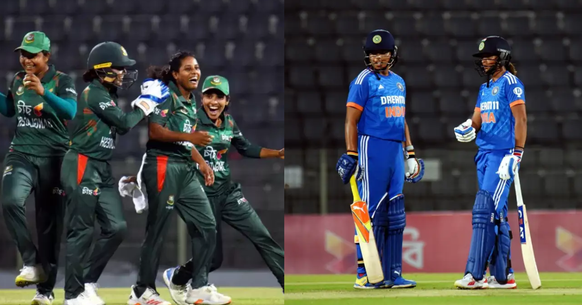BAN W vs IND W: हरमनप्रीत की तूफ़ानी बल्लेबाजी, फिर RCB इस गेंदबाज ने बांग्लादेश को करआया नागिन डांस, भारत की 56 रनों से बड़ी जीत