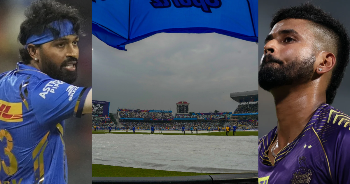 MI vs KKR मैच पर छाया बारिश का साया, सिर्फ इतने ओवर का होगा मैच? जानिए पिच-मौसम की जानकारी