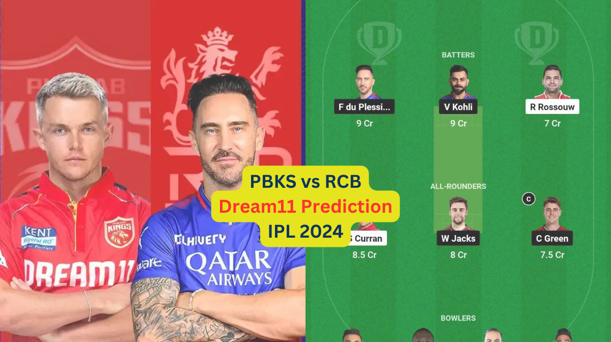 PBKS vs RCB Dream11 Prediction in Hindi