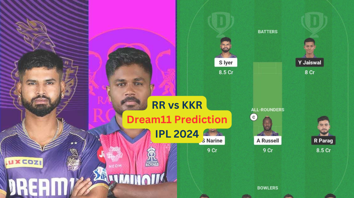 RR vs KKR Dream11 Prediction in Hindi