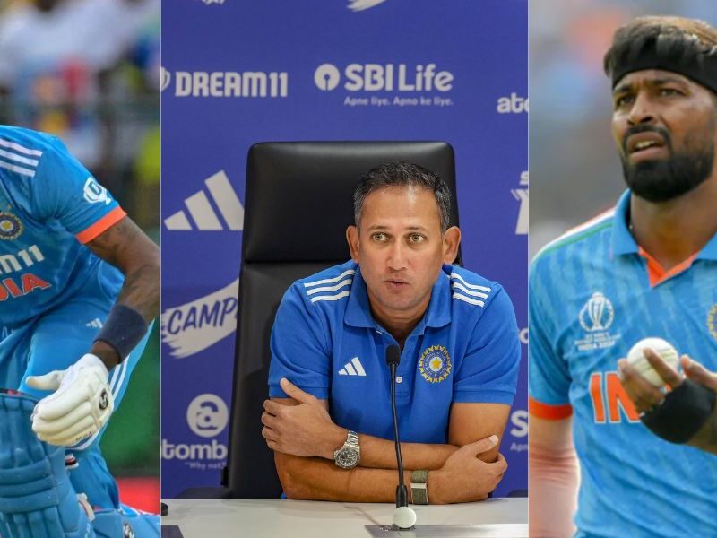 hardik pandya no replacement said ajit agarkar after announced team india squad for t20 world cup 2024
