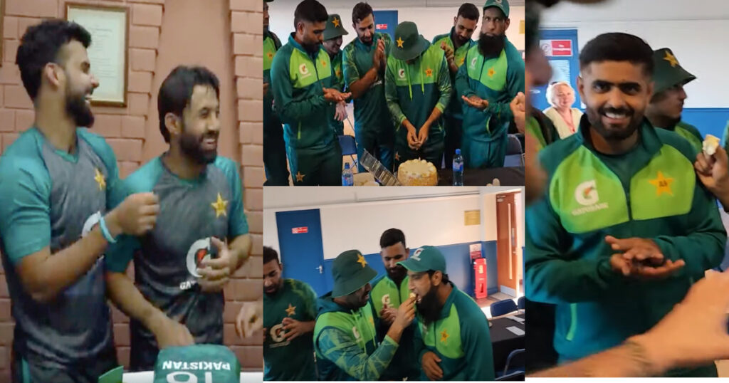video ire vs pak After losing the first T20 Pakistan team cut the cake then Pak fans got angry