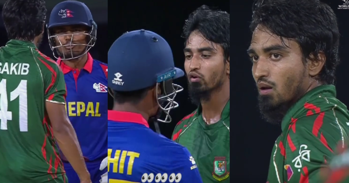 BAN vs NEP: बांग्लादेशी खिलाड़ी ने की बेशर्मी की हदें पार, नेपाल के कप्तान से की बदसलूकी, VIDEO हुआ वायरल