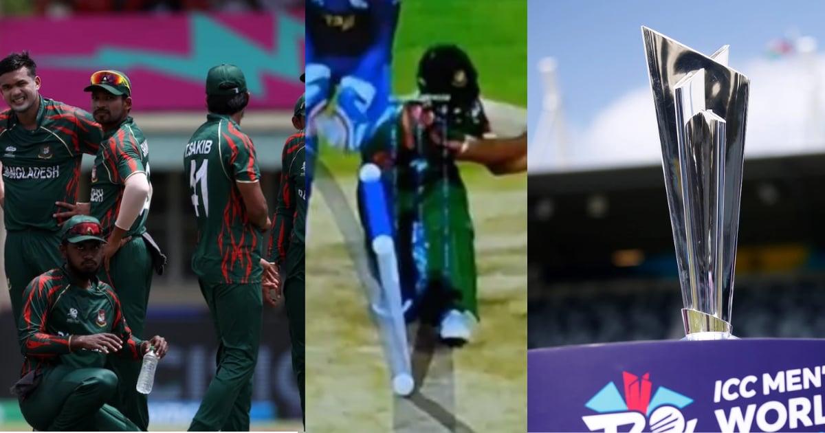 Bangladesh team accused of cheating to reach Super-8 of t20-world-cup-2024-video viral