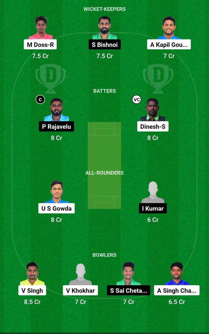 EAG vs KGS Dream11 Team