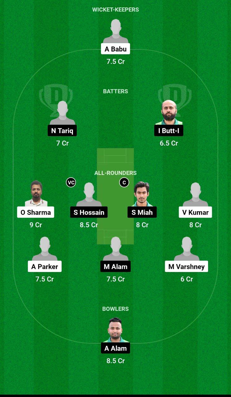 MCC vs PRT Dream11 Team