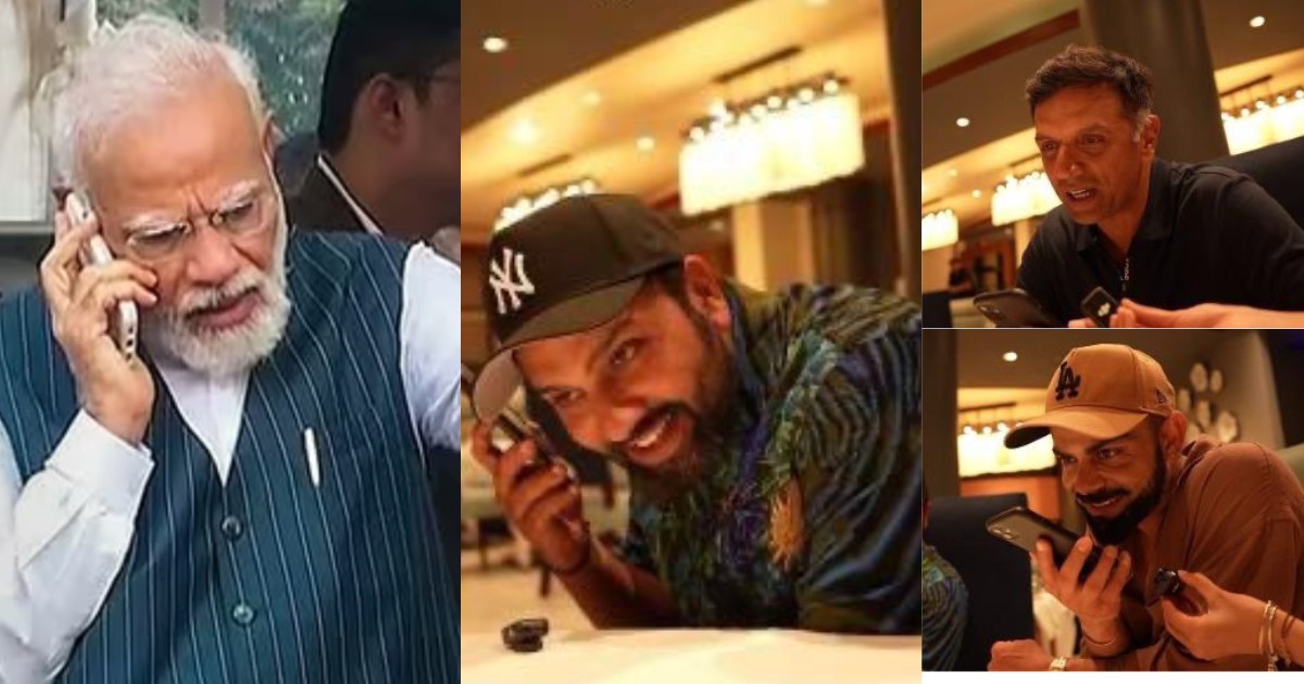 PM Modi spoke to Rohit Sharma, Virat Kohli and Rahul Dravid on phone after winning the World Cup