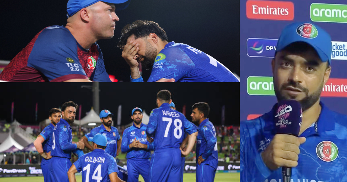 इंग्लैंड से सेमीफाइनल में मिली हार से टूटा Rashid Khan का दिल, मैच के बाद बताई हार की वजह 