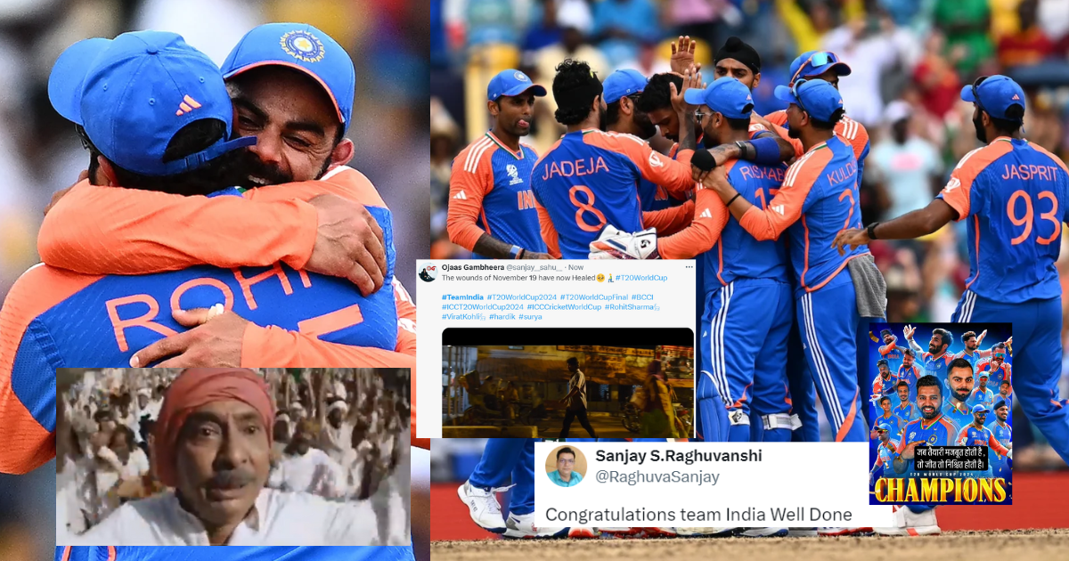 "13 साल से हमने...", भारत के T20 World Cup 2024 विजेता बनने पर सोशल मीडिया पर उमड़ा सैलाब, फैंस ने खास अंदाज में दी बधाई