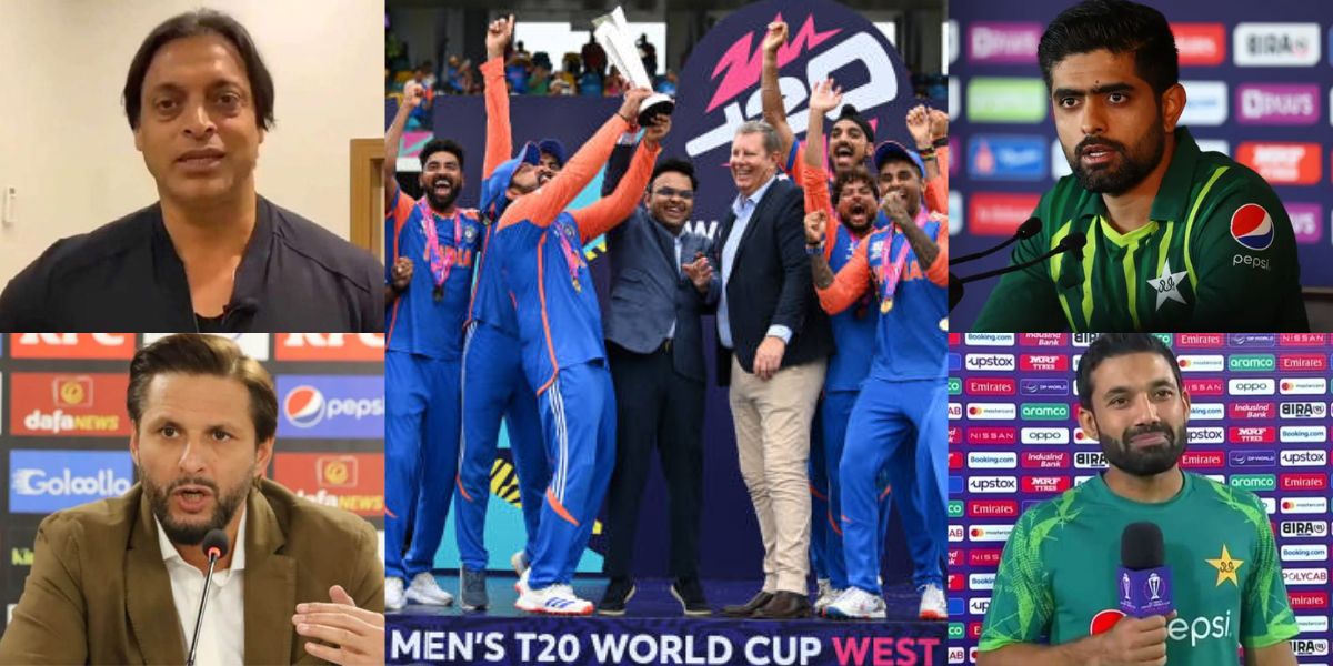 These Pakistani players including Shoaib Akhtar congratulated Team India on winning T20 World Cup 2024
