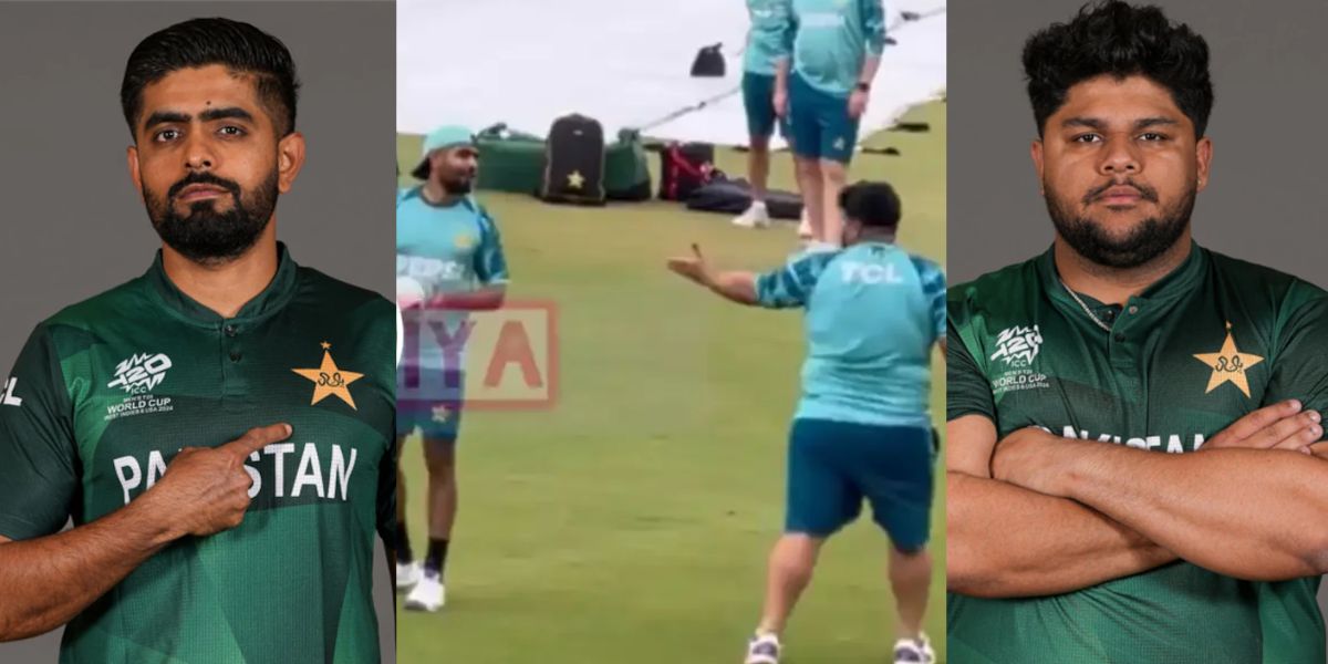 "अबे ओ गेंडे..." आजम खान और Babar Azam के बीच प्रैक्टिस में हुई लड़ाई! एक दूसरे को जमकर दी गालियां, VIDEO वायरल