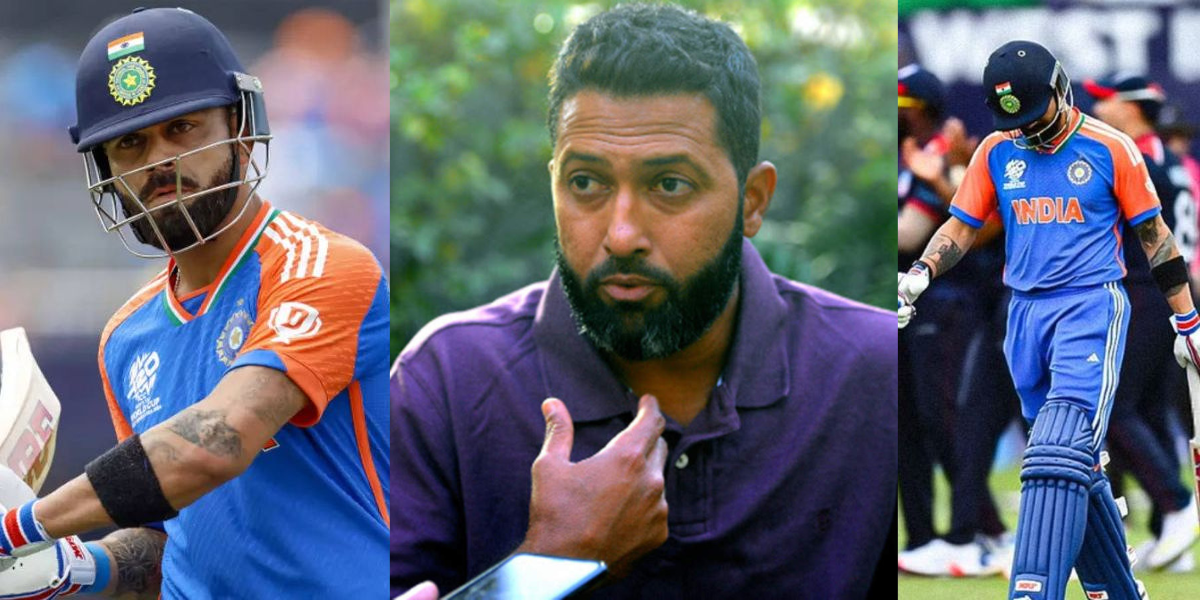 Wasim Jaffer gave a big statement on virat-kohli continuously flopping in T20 World Cup 2024