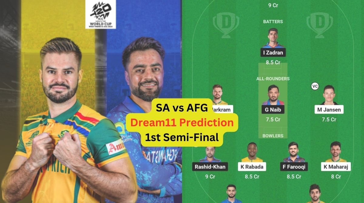 SA vs AFG 1st Semi-Final