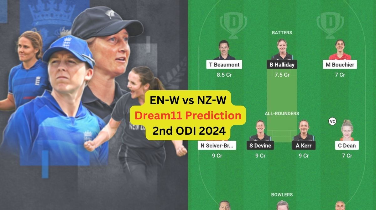 EN-W vs NZ-W Dream11 Prediction in Hindi