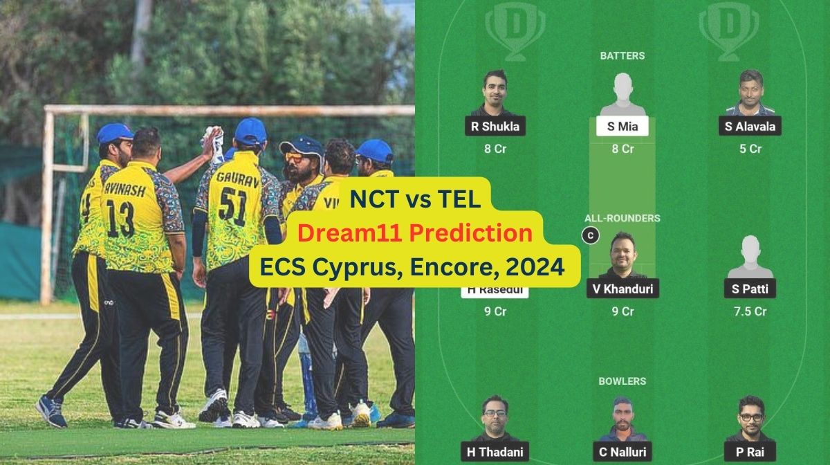 NCT vs TEL Dream11 Prediction in Hindi