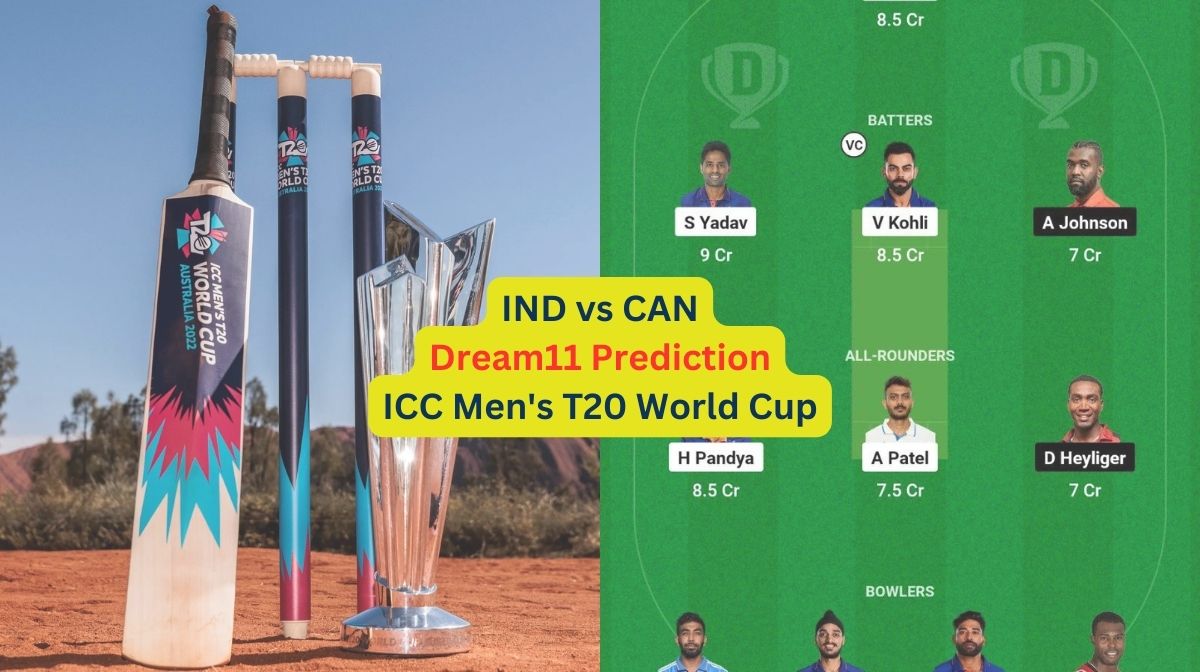 IND vs CAN Dream11 Prediction in Hindi