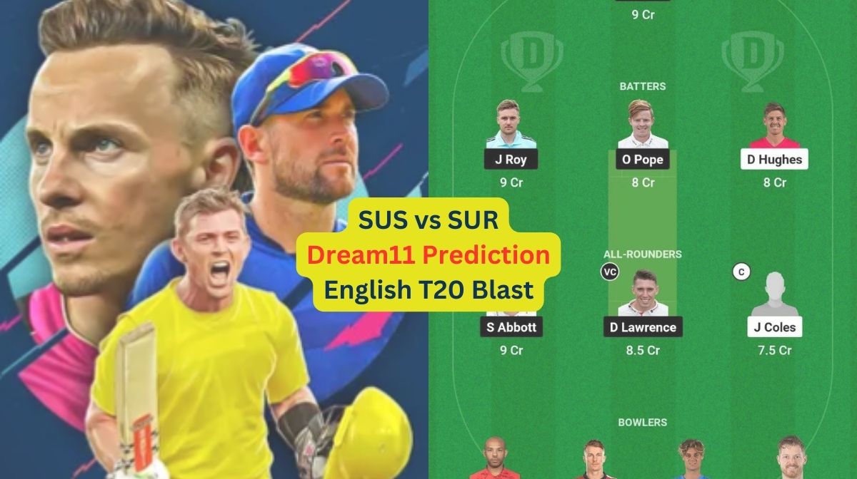 SUS vs SUR English T20 Blast