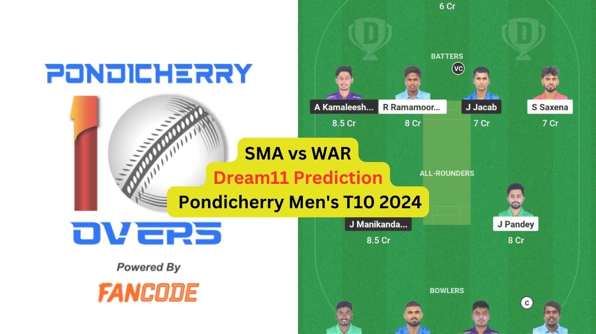 SMA vs WAR Dream11 Prediction