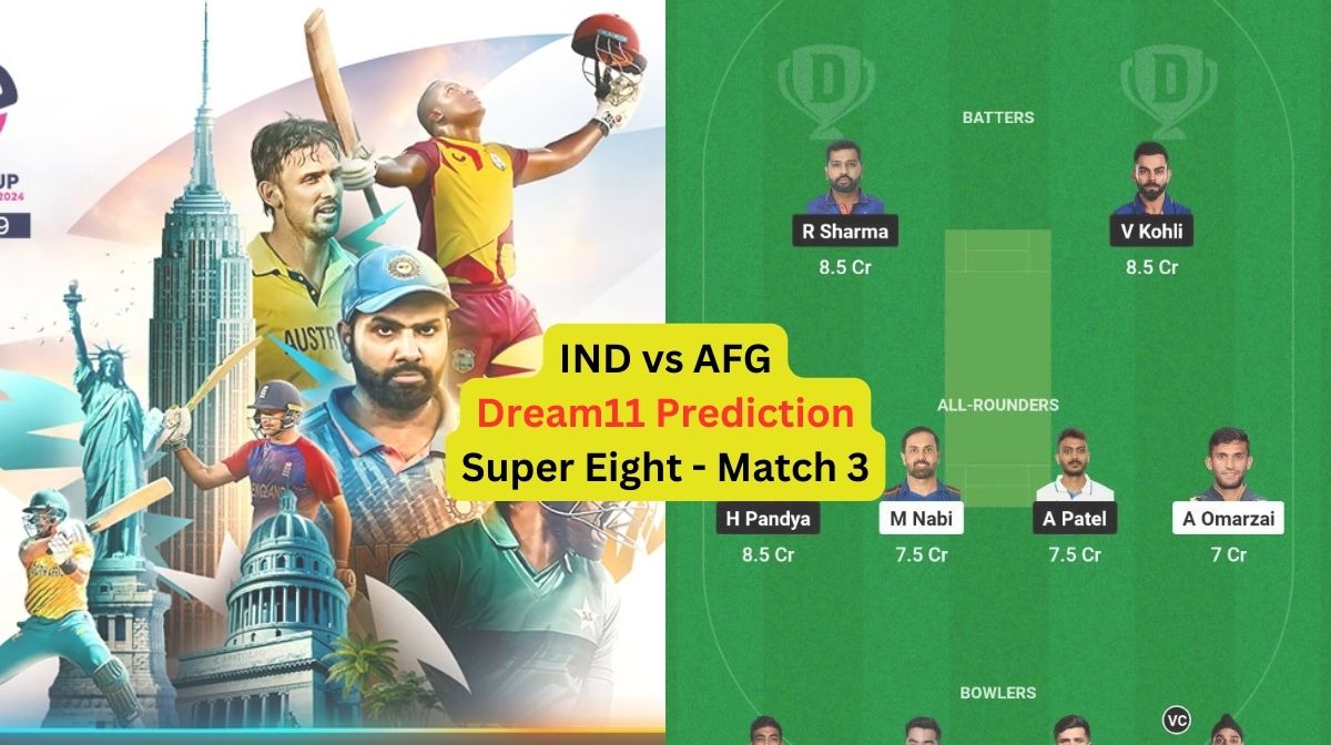 IND vs AFG Dream11 Prediction