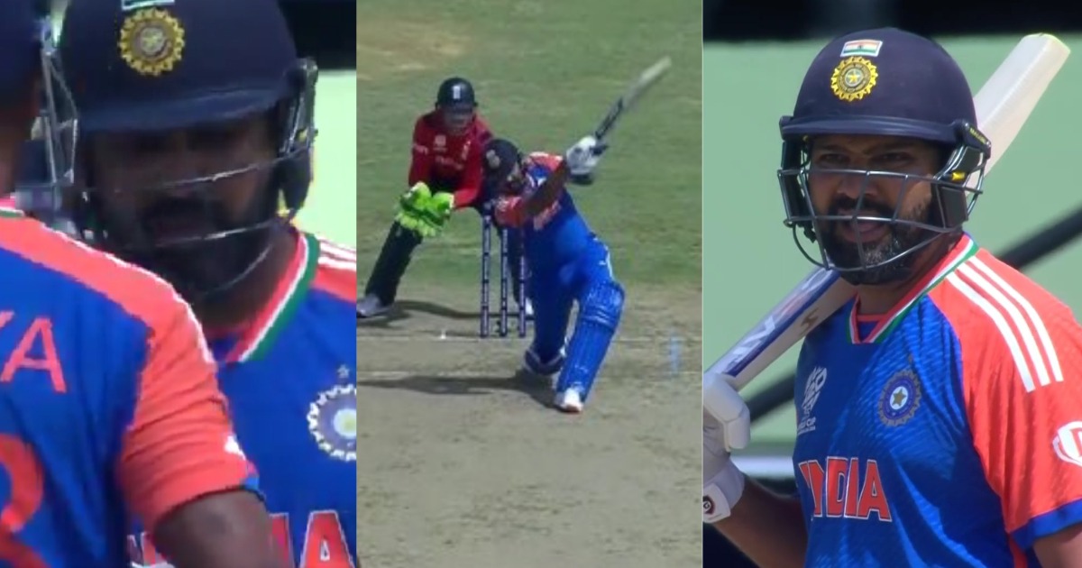 VIDEO: "ऊपर डालेगा तो दूंगा इसको", अंग्रेज गेंदबाज को SIX जड़ने से पहले Rohit Sharma ने दी धमकी, स्टम्प माइक में कैद हुई आवाज