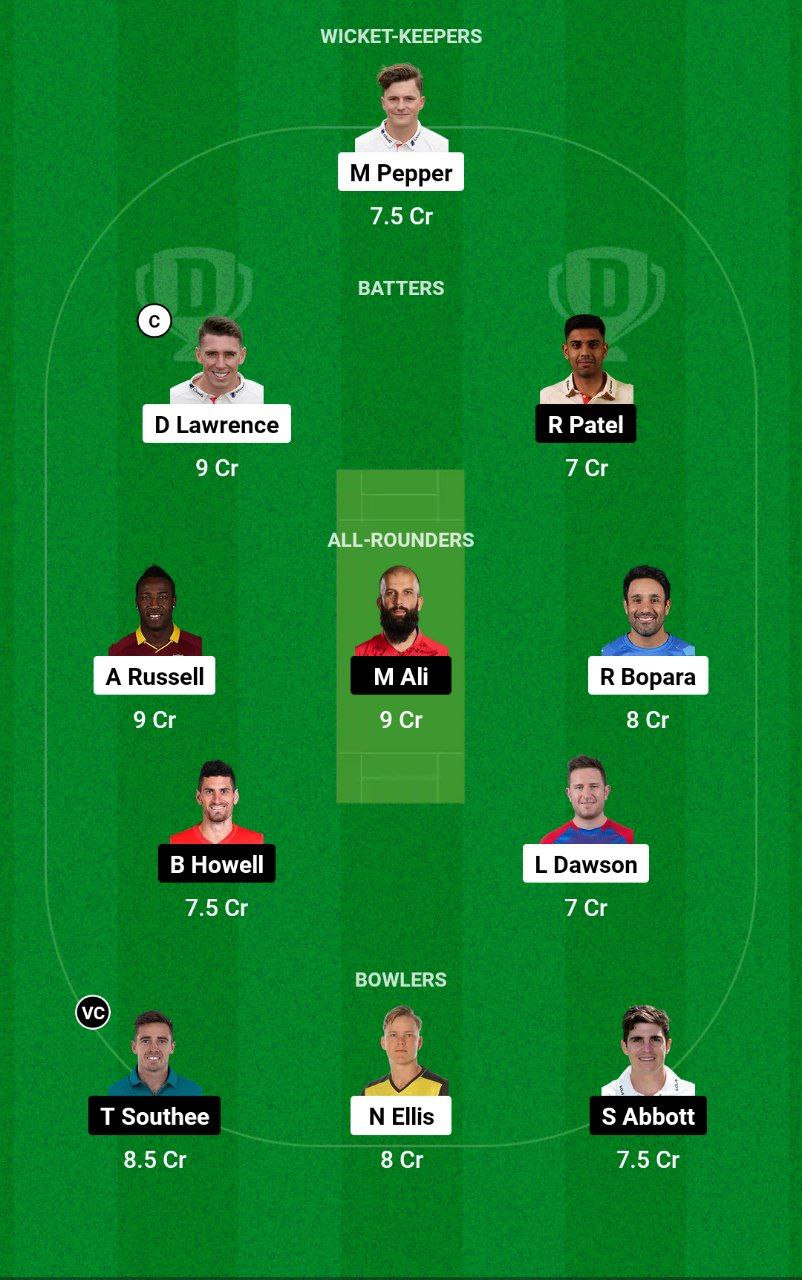 LNS vs BPH Dream11 Team