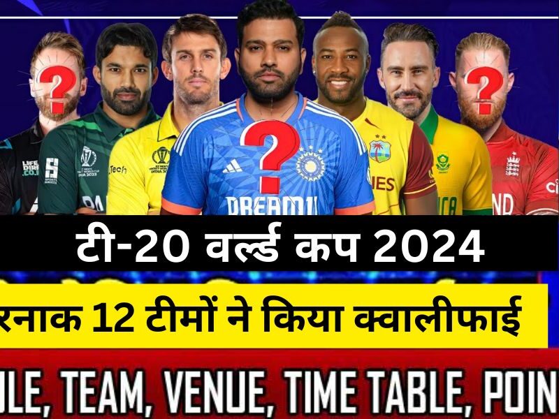 T20 World Cup 2026 का बजा बिगुल, इन 12 टीमों ने सीधे किया क्वालिफ़ाई, जानिए कब और कहां होंगे मैच
