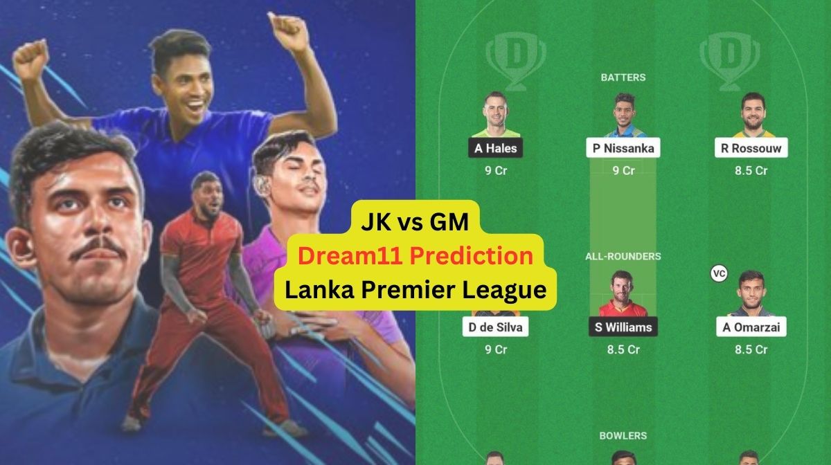 JK vs GM Lanka Premier League
