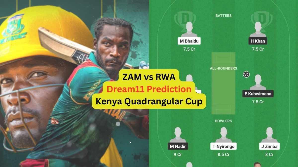 ZAM vs RWA Kenya Quadrangular Cup
