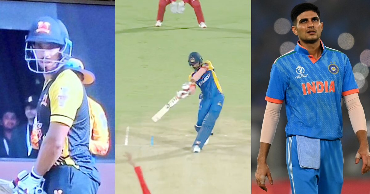 6,6,6,6,6,6,6..., Shubman Gill के भाई में आई SKY की आत्मा, महज 10 गेंदों में फिफ्टी ठोक मचाया कोहराम